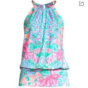 Lilly Pulitzer Bowen Halter Top